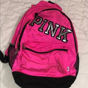 Pink Victoria Secret Backpack